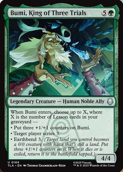 Bumi, King of Three Trials (foil)