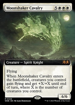 Moonshaker Cavalry (extended art foil)