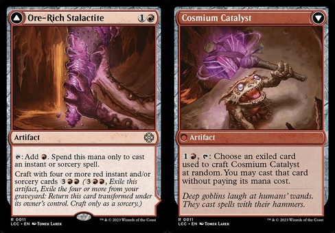 Ore-Rich Stalactite // Cosmium Catalyst (foil)