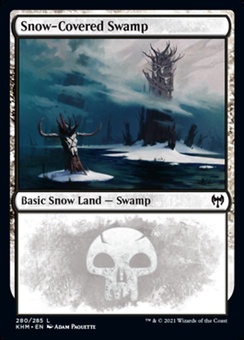 Snow-Covered Swamp (#280 - foil)