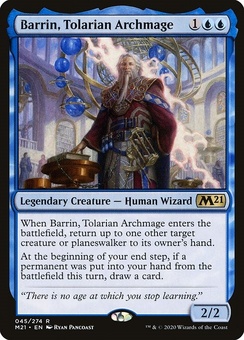 Barrin, Tolarian Archmage (foil)