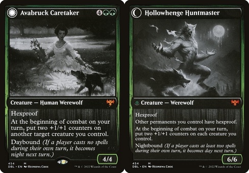 Avabruck Caretaker // Hollowhenge Huntmaster