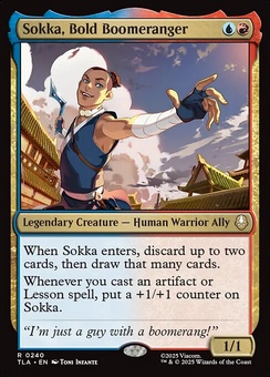 Sokka, Bold Boomeranger (foil)