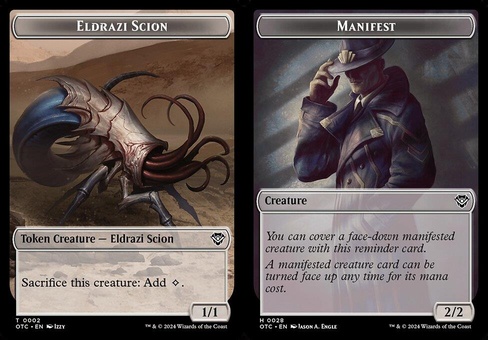 Eldrazi Scion // Manifest (token)