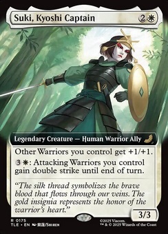 Suki, Kyoshi Captain (extended art foil)
