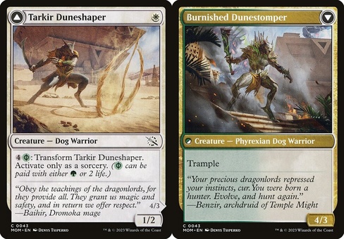 Tarkir Duneshaper // Burnished Dunestomper