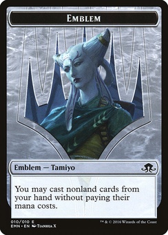Tamiyo, Field Researcher Emblem (token)