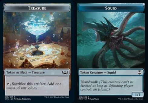Treasure #13 // Squid (token)