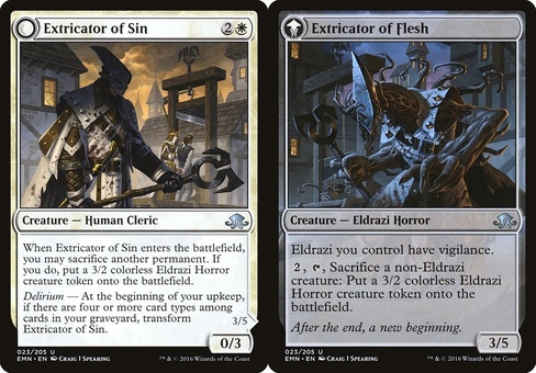 Extricator of Sin // Extricator of Flesh
