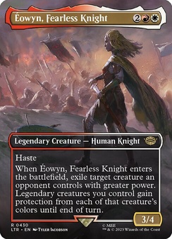 Éowyn, Fearless Knight (borderless foil)