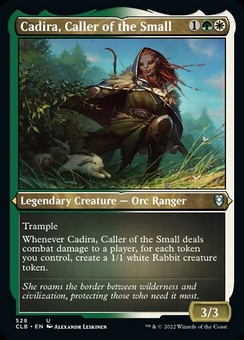 Cadira, Caller of the Small (etched foil)
