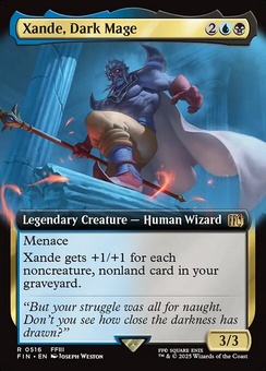 Xande, Dark Mage (extended art)