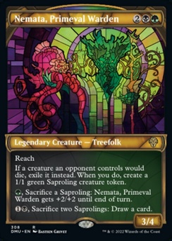 Nemata, Primeval Warden (showcase textured foil)