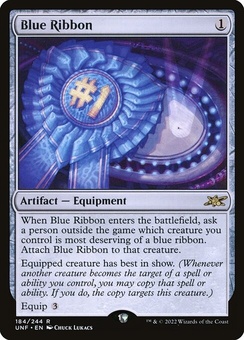 Blue Ribbon (foil)