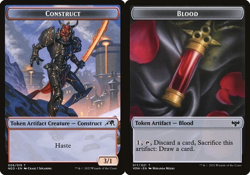 Construct (NEO #6) // Blood (token)