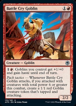 Battle Cry Goblin