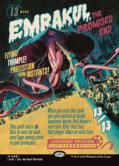 Emrakul, the Promised End (borderless showcase foil)