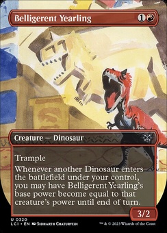 Belligerent Yearling (borderless)