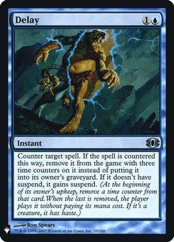 Delay (FUT mystery booster foil)