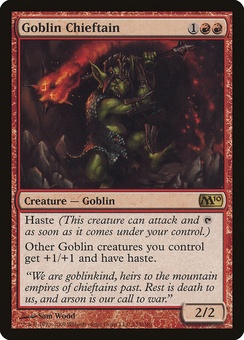 Goblin Chieftain (EX foil)