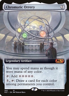 Chromatic Orrery (extended art)