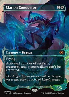 Clarion Conqueror (borderless showcase foil)