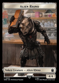 Alien Rhino (token)