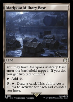Mariposa Military Base (foil)