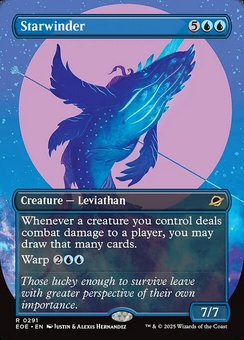 Starwinder #291 (borderless foil)