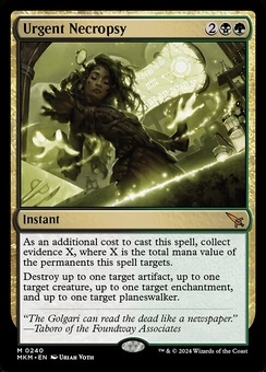 Urgent Necropsy (foil)