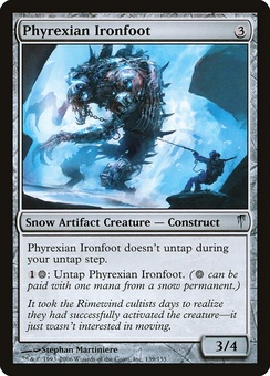 Phyrexian Ironfoot (CSP GD)