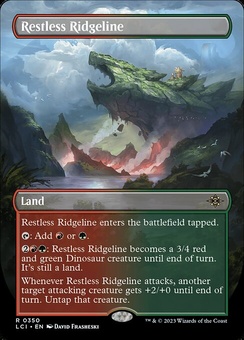 Restless Ridgeline (borderless foil)