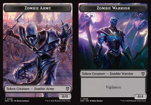 Zombie Army // Zombie Warrior (token foil)