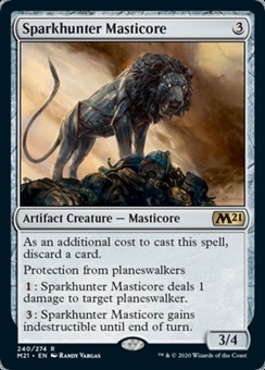 Sparkhunter Masticore (prerelease promo)