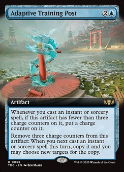 Adaptive Training Post (extended art)