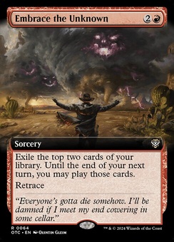Embrace the Unknown (extended art)