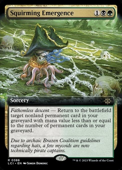 Squirming Emergence (extended art foil)
