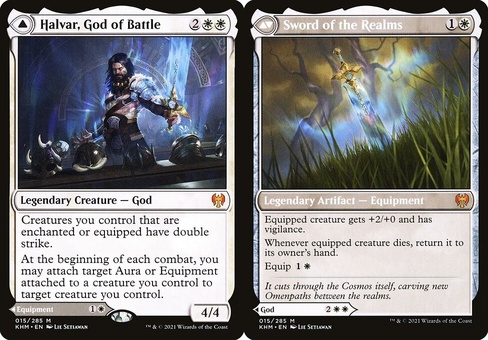 Halvar, God of Battle // Sword of the Realms