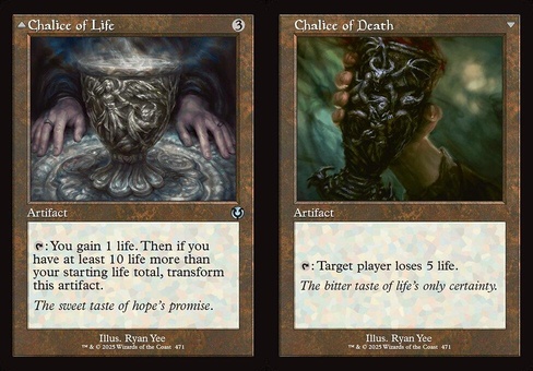 Chalice of Life // Chalice of Death (retro foil)