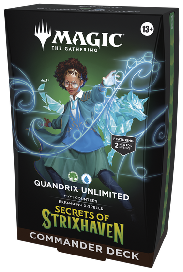 Secrets of Strixhaven: "Quandrix Unlimited" Commander Deck