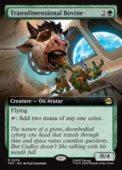 Transdimensional Bovine (extended art)