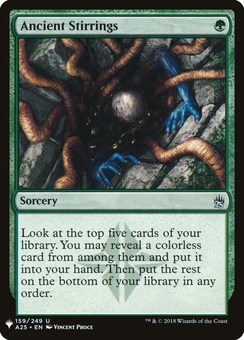 Ancient Stirrings (mystery booster)