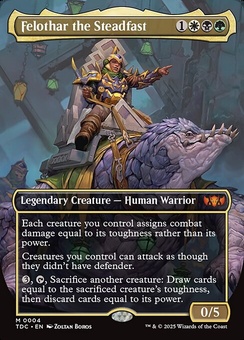 Felothar the Steadfast (borderless foil)