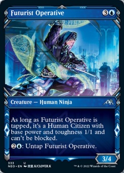 Futurist Operative (showcase)