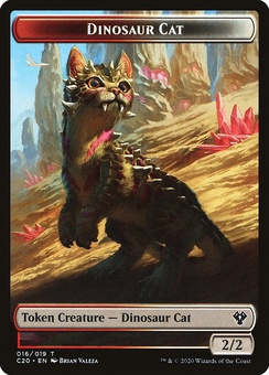 Dinosaur Cat (token)