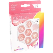 Candy-like Series - Peach - RPG Dice Set (7pcs)
