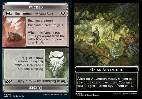 Wicked // Cursed Role // On an Adventure (token)