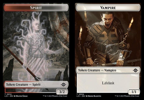 Spirit // Vampire (token foil)