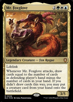 Mr. Foxglove (foil)