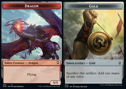 Dragon // Gold (token)